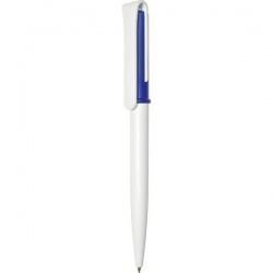 F02-Sunflower Ручка с поворотным механизмом бело-синяя 2
