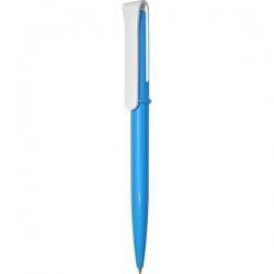 F02-Sunflower Ручка с поворотным механизмом бело-голубая 3