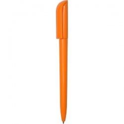 PR0006А Ручка с поворотным механизмом оранжевая глянцевая